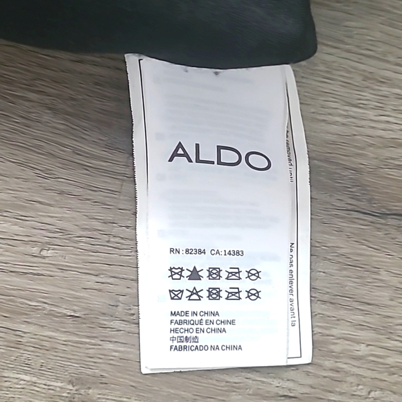 Aldo Purse 10"×14" (bottom), material: polyethylene vinyl. - Picture 3 of 6